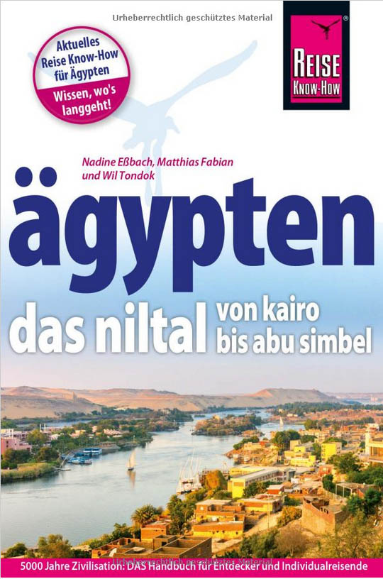 Buchcover der fünften Auflage des Niltalführers